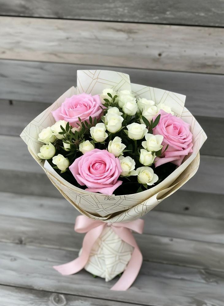Букет цветов из: Розы в Яковлевка Приморского края