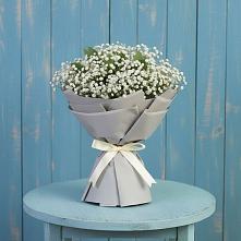 Букет цветов из:  Гипсофила в Яковлевка Приморского края