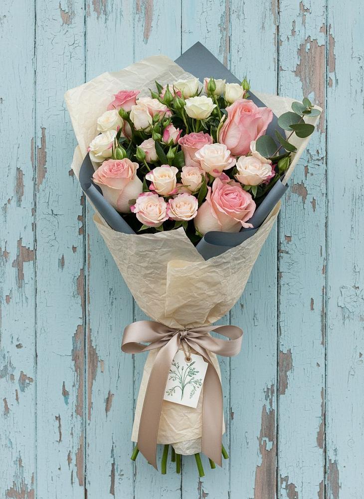 Букет цветов из: Розы в Яковлевка Приморского края