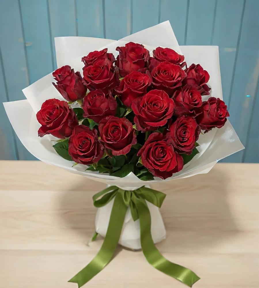 Букет Красные розы в Яковлевка Приморского края