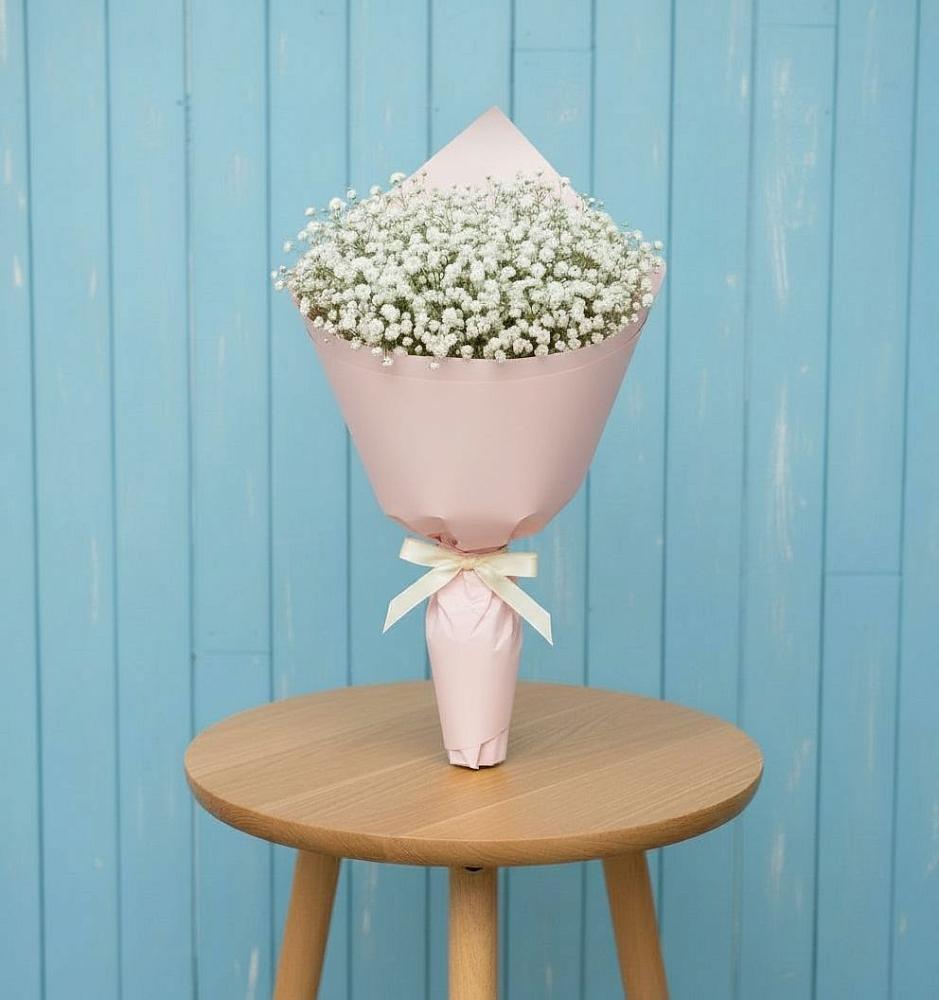 Букет цветов из: Гипсофила в Яковлевка Приморского края