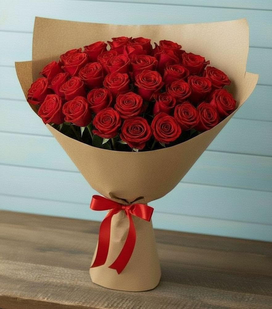 Букет Красные розы Милано в Яковлевка Приморского края