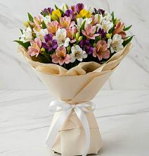 Букет цветов из:  Альстромерии в Яковлевка Приморского края