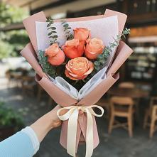 Букет цветов из:  Розы в Яковлевка Приморского края