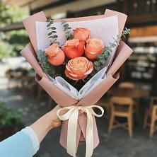 Букет цветов из:  Розы в Яковлевка Приморского края