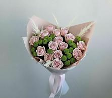 Букет цветов из:  Розы и Хризантемы в Яковлевка Приморского края