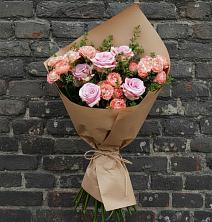 Букет цветов из:  Розы в Яковлевка Приморского края