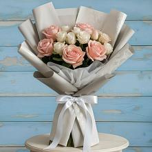 Букет цветов из:  Розы в Яковлевка Приморского края