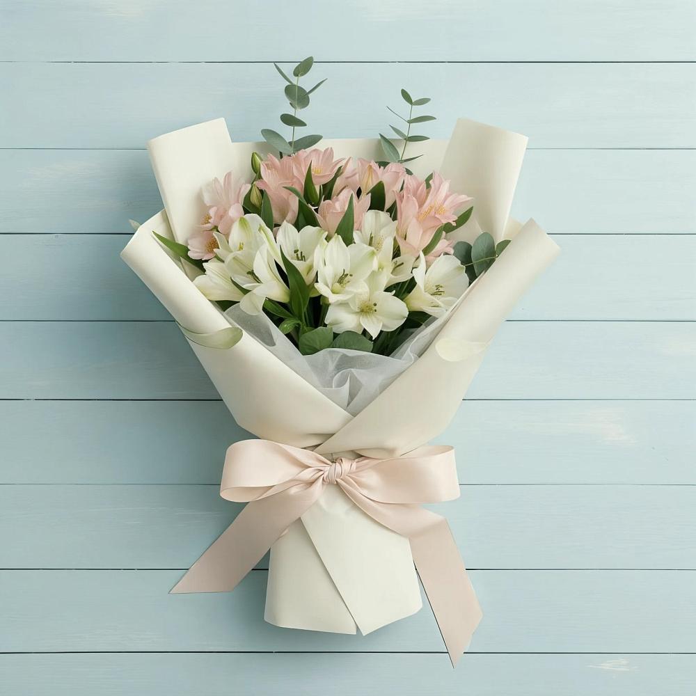 Букет цветов из: Альстромерии в Яковлевка Приморского края