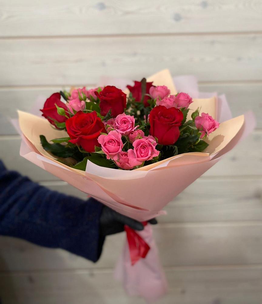 Букет цветов из: Розы в Яковлевка Приморского края