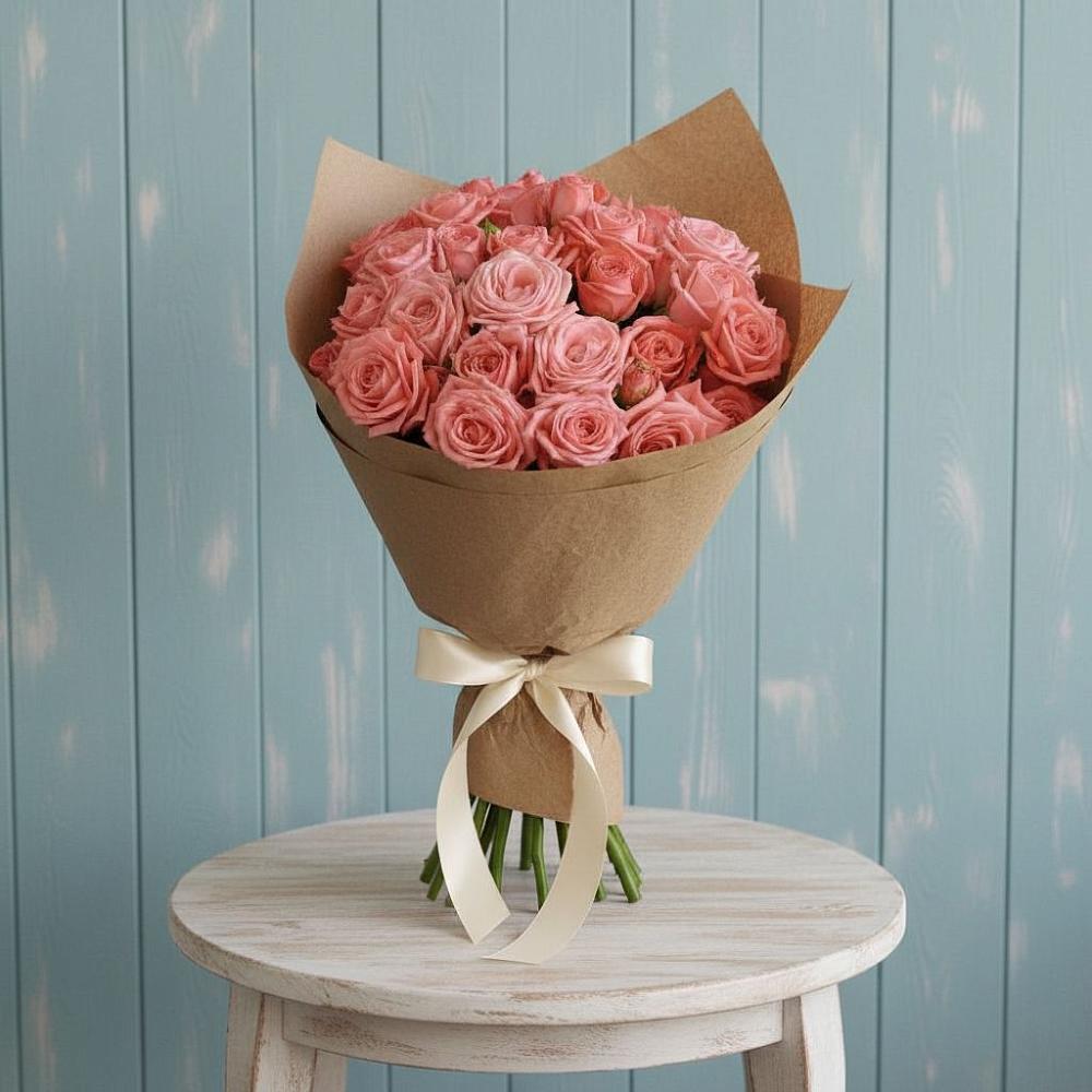 Букет цветов из: Розы в Яковлевка Приморского края