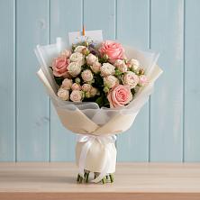 Букет цветов из:  Розы в Яковлевка Приморского края