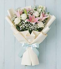 Букет цветов из:  Лилии в Яковлевка Приморского края