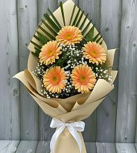 Букет цветов из:  Герберы #REPLACE_PRED# Яковлевка Приморского края