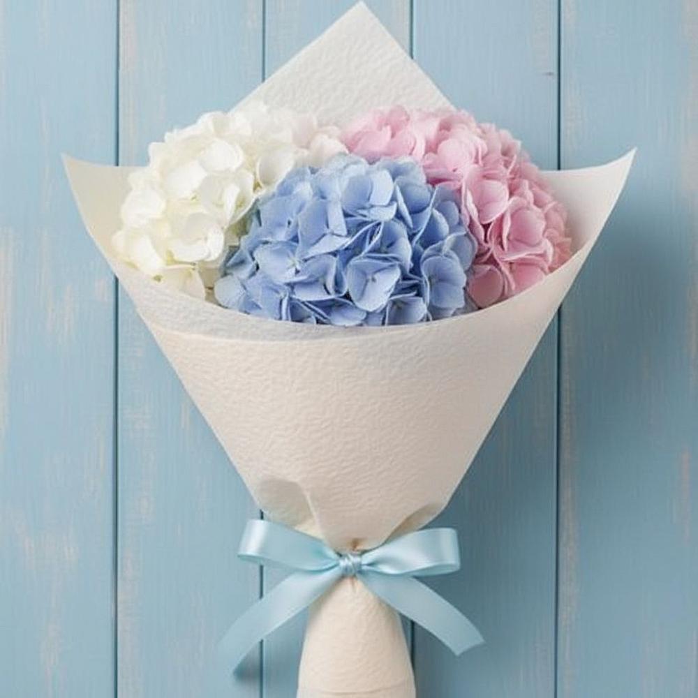 Букет цветов из: Гортензия в Яковлевка Приморского края